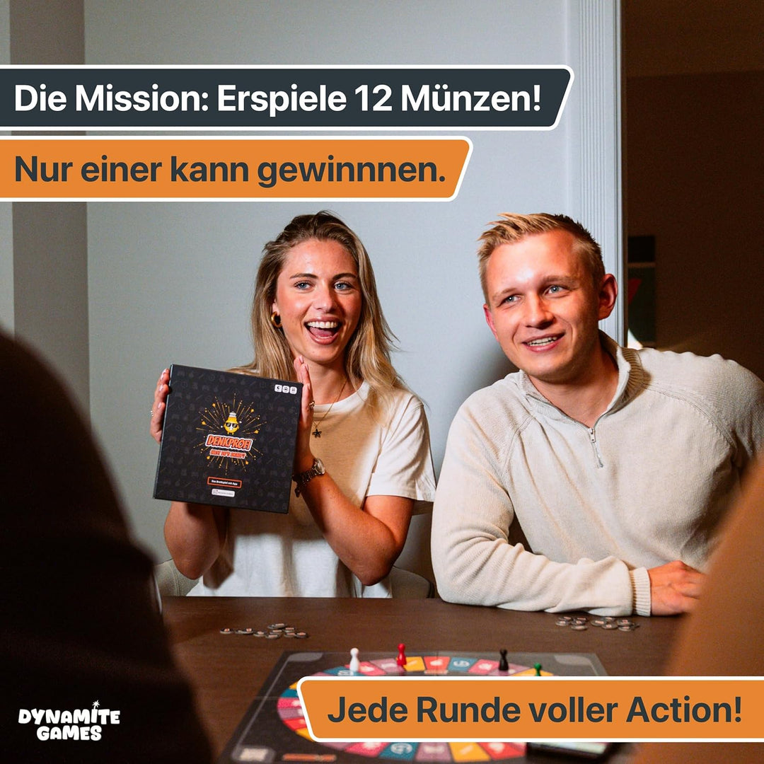 Das Brettspiel mit App, interaktives Quiz-, Wissens- und Familienspiel, Gesellschaftsspiel für 3-6 P