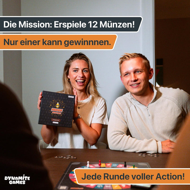 Das Brettspiel mit App, interaktives Quiz-, Wissens- und Familienspiel, Gesellschaftsspiel für 3-6 P