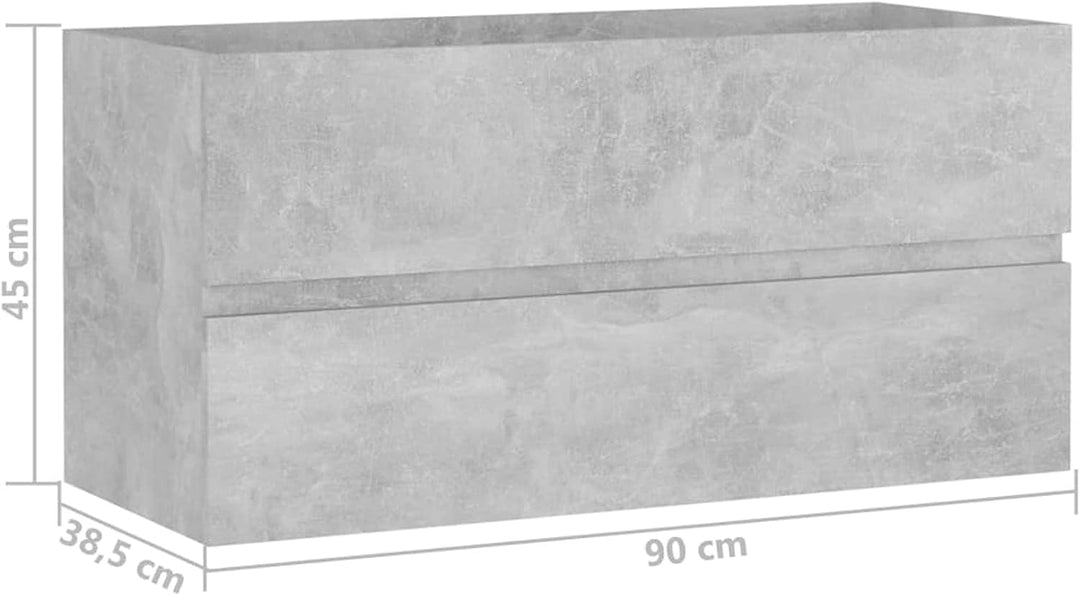 Tidyard Waschbeckenunterschrank Unterschrank Waschbeckenunterschrank Badmöbel Badschrank Badezimmers
