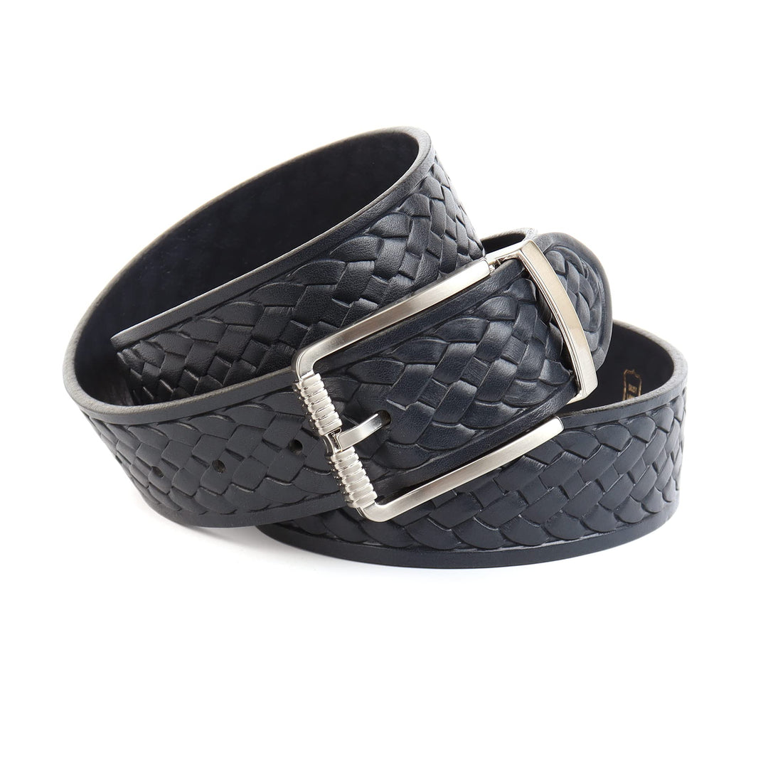 Anthoni Crown Unisex SCH2P4910-90 Gürtel, Schwarz, 90