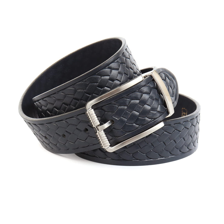 Anthoni Crown Unisex SCH2P4910-85 Gürtel, Schwarz, 85