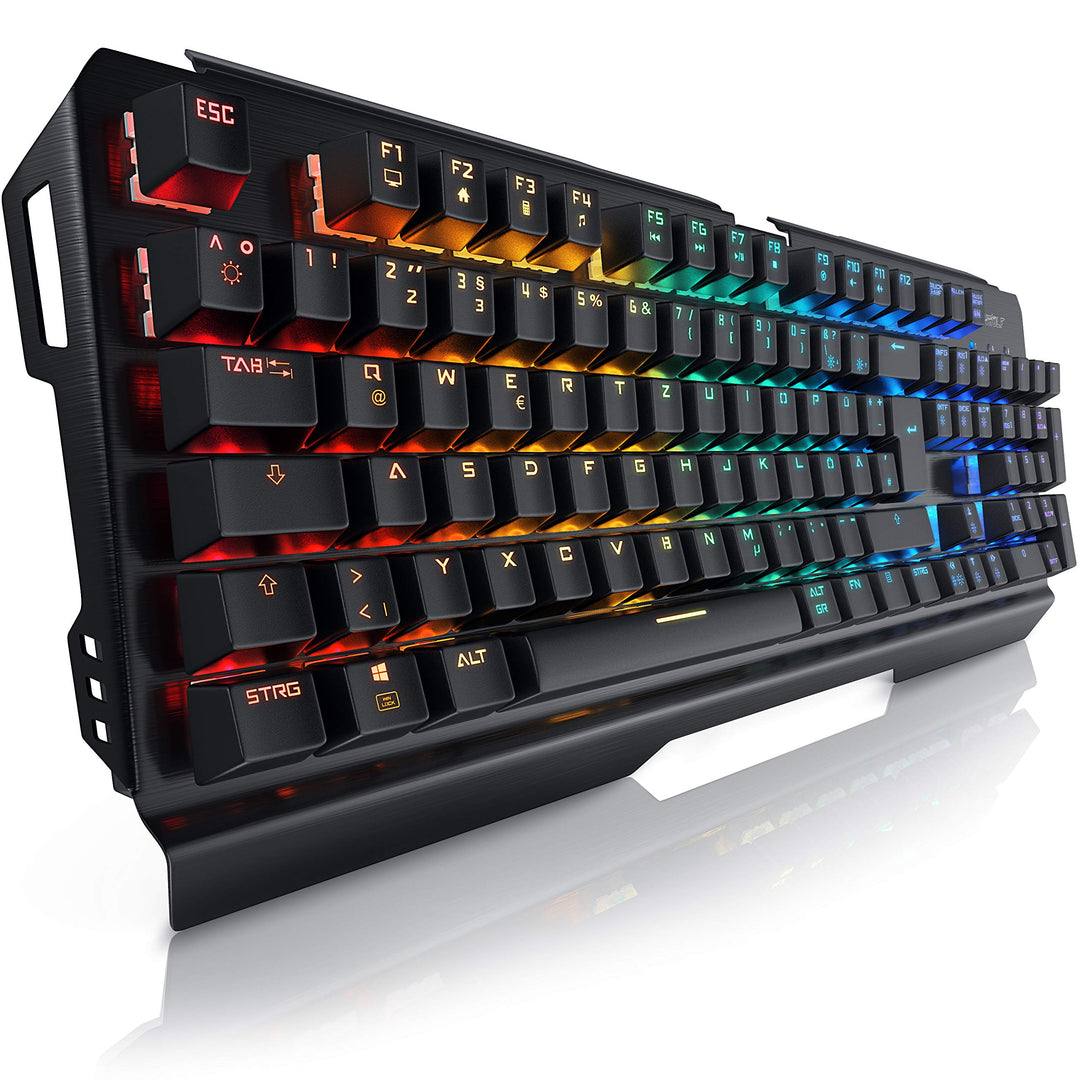 CSL-Computer Titanwolf - mechanische Tastatur Alumar - Mechanical Keyboard Gaming - Gaming-Tastatur