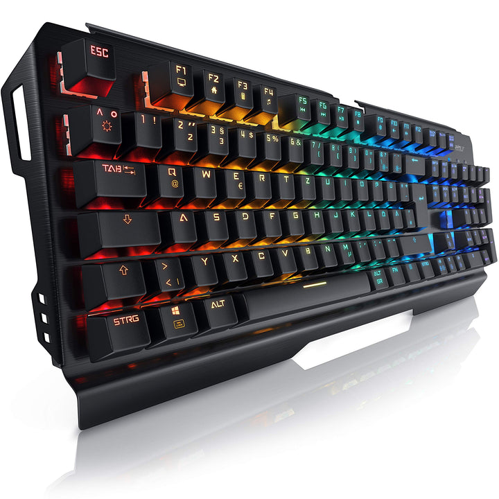 CSL-Computer Titanwolf - mechanische Tastatur Alumar - Mechanical Keyboard Gaming - Gaming-Tastatur