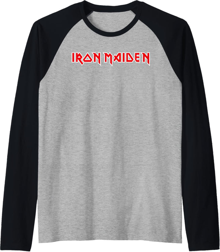 Iron Maiden - Classic Logo Raglan