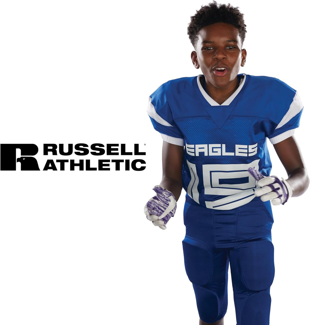 Russell Athletic Jungen Hose XS Grid Iron Silver, XS Grid Iron Silver