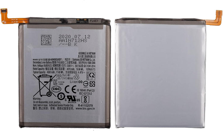 SwarKing Ersatz Akku Kompatibel mit Samsung Galaxy Note20 Ultra EB-BN985ABY with Toolkit