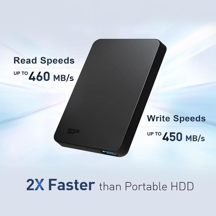 Silicon Power Externes SSD-Laufwerk 1TB Schwarz, 1TB Schwarz