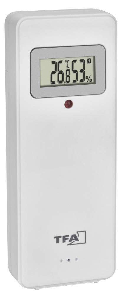 TFA Dostmann Funk-Wetterstation Elements, 35.1158.01, mit Aussensender, Wettervorhersage, deutsches