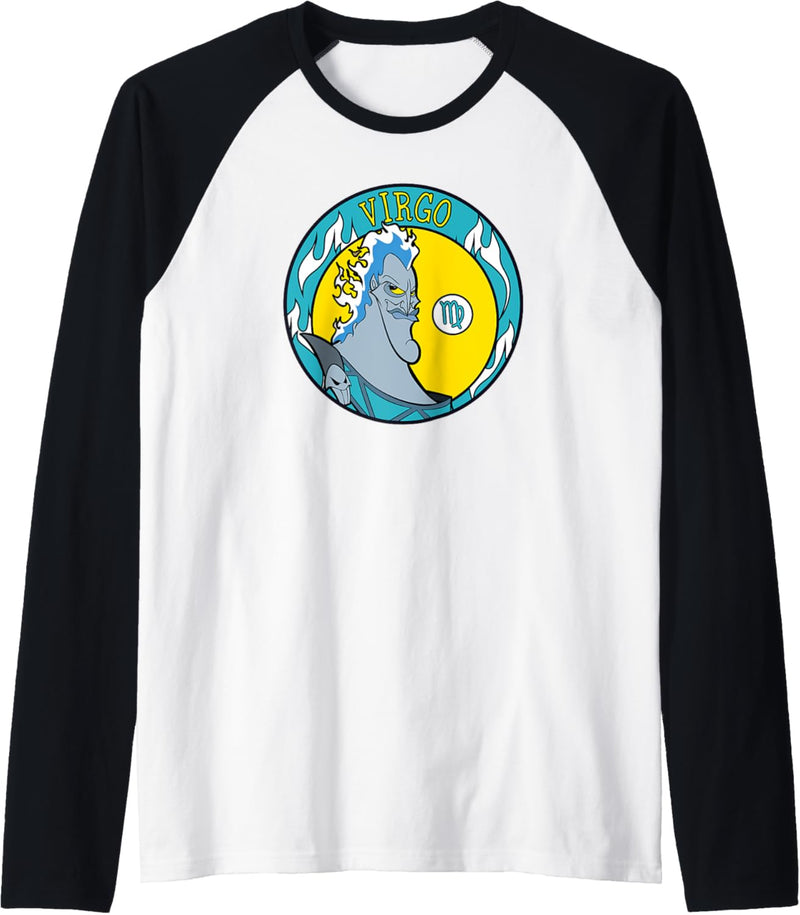 Disney Villains Hades Virgo Zodiac Raglan