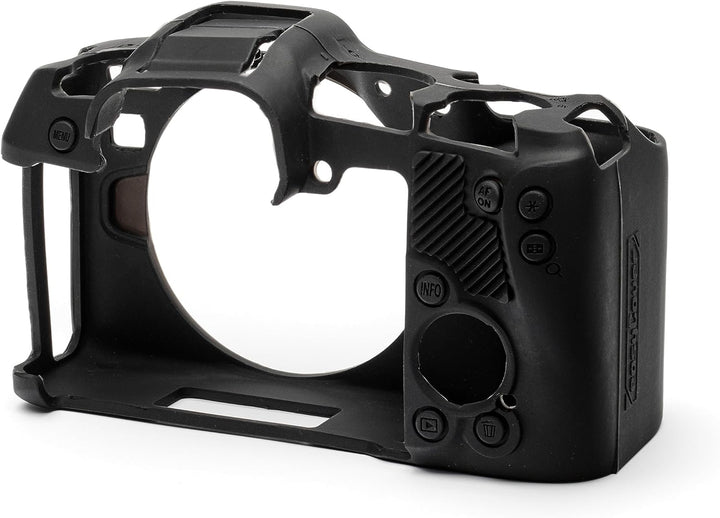 easyCover - Silikon Kameratasche - Schutz für Ihre Kamera - Canon R8 - Schwarz