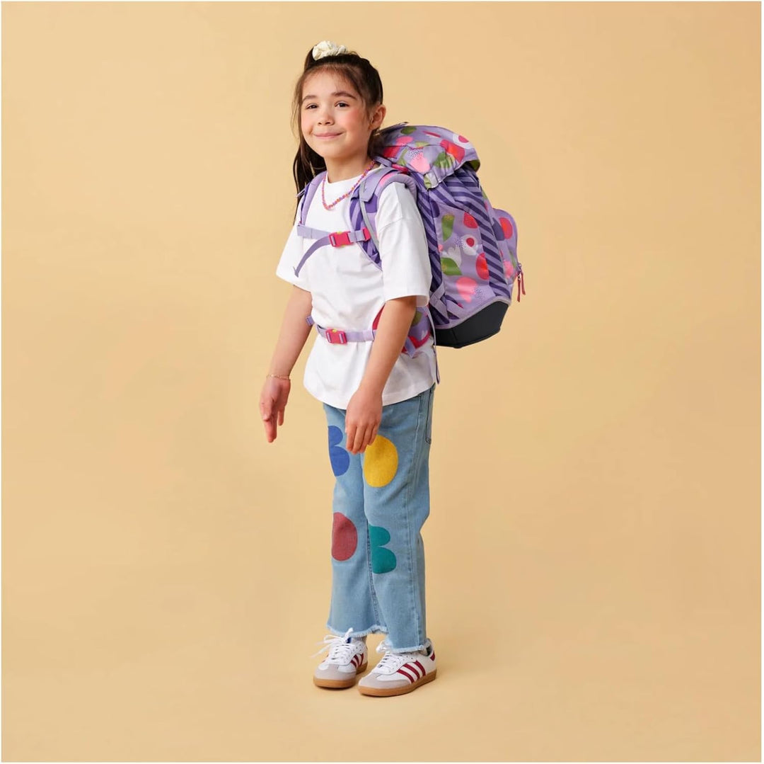ergobag Unisex Kinder Prime prime M Flower Powbear, M Flower Powbear