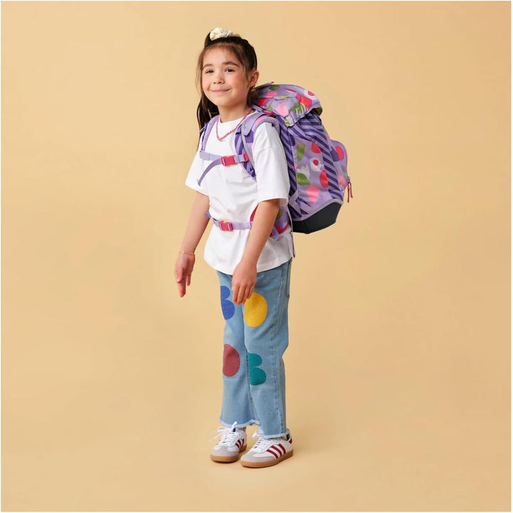 ergobag Unisex Kinder Prime prime M Flower Powbear, M Flower Powbear