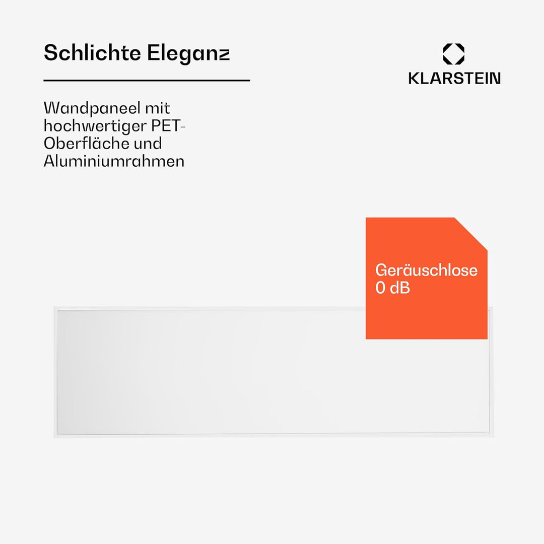 Klarstein Wonderwall Smart Infrarotheizung, Infrarot Heizung mit App-Steuerung, Infrarotheizung mit