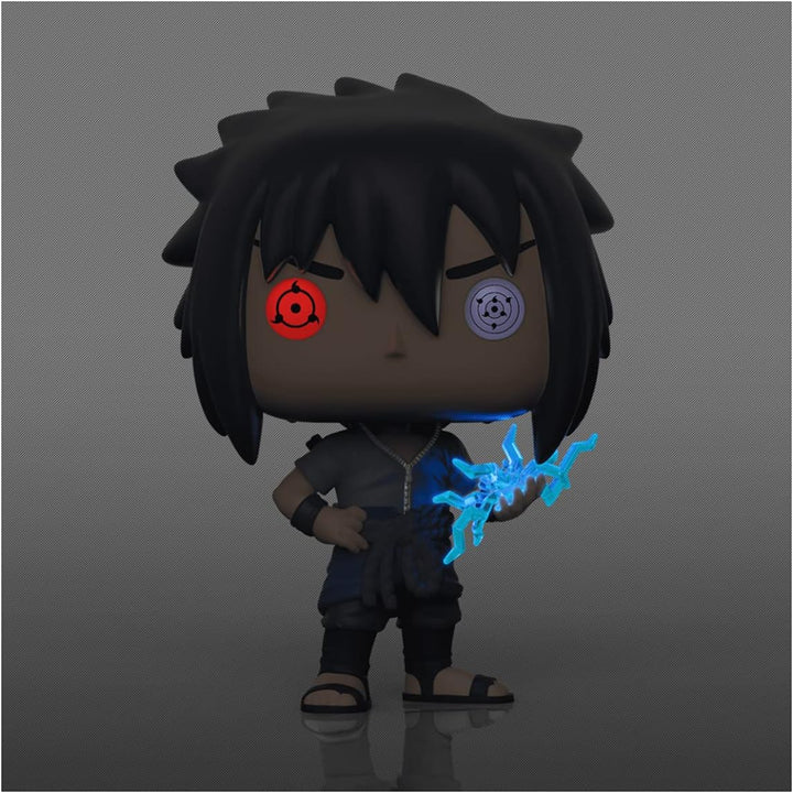 Funko Naruto Shippuden Sasuke Uchiha (Rinnegan) Pop Figure Chase Bundled with a Byron's Attic Pop Pr