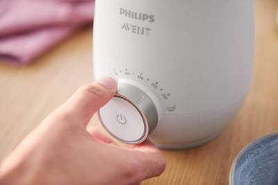 Philips AVENT SCF358/00 Flaschenwärmer für schnelles und gleichmässiges Erwärmen von Milch & Babynah