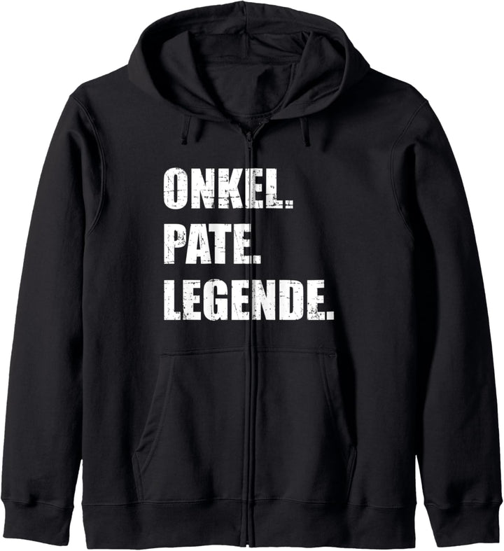 Onkel Pate Legende für Patenonkel Kapuzenjacke