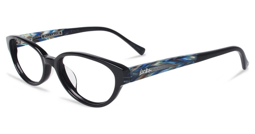 LUCKY BRAND Eyeglasses SUNRISE UF Black 52MM