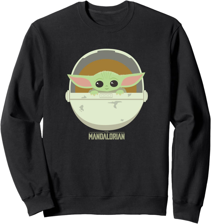Star Wars The Mandalorian The Child Bassinet Portrait Sweatshirt
