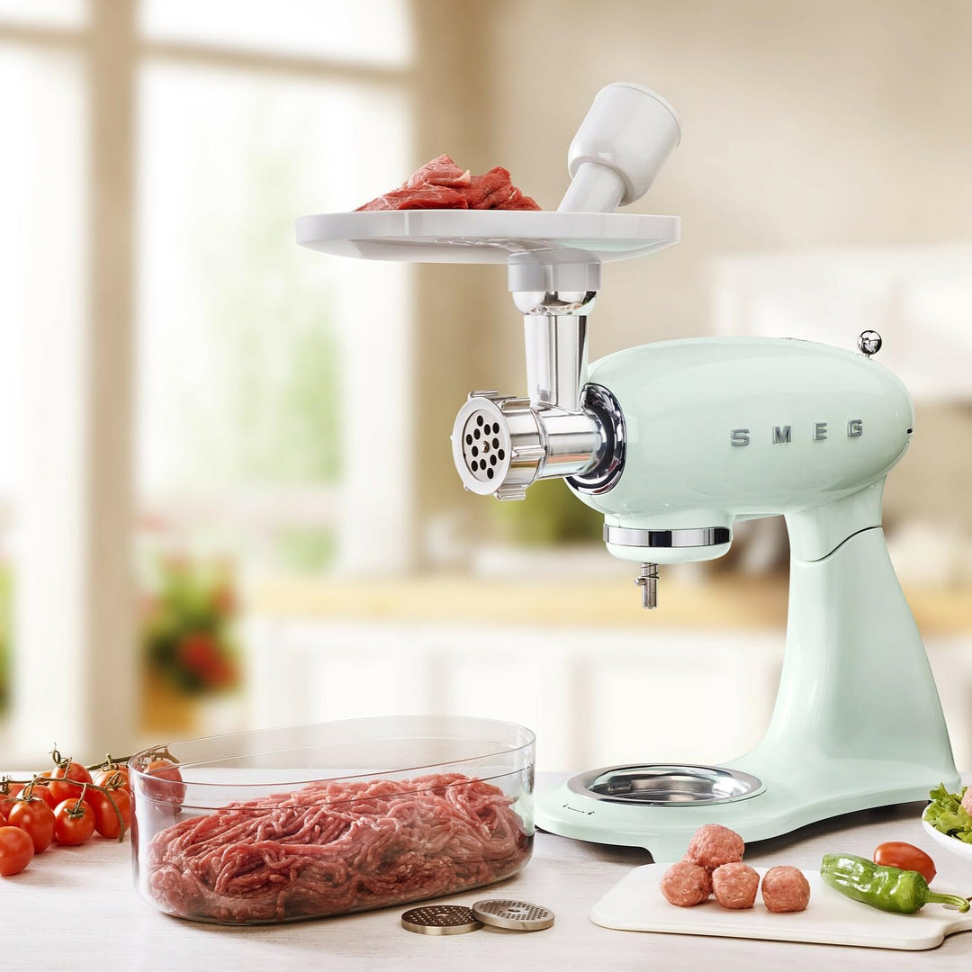 SMEG Fleischwolf-Set SMMG01, 18/8 Stainless Steel, grau