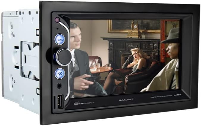 Caliber Autoradio - Auto Radio mit Bluetooth - FM - SD - USB - Touchscreen - Mirrorlink - Schwarz -