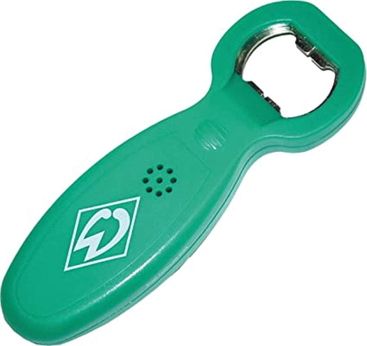 Werder Bremen SV Soundflaschenöffner, Öffner mit Sound, Kapselheber, Flaschenöffner - Plus Lesezeich