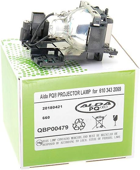 Alda PQ-Premium, Beamerlampe/Ersatzlampe kompatibel mit POA-LMP131, LMP131, 610-343-2069 für Eiki LC