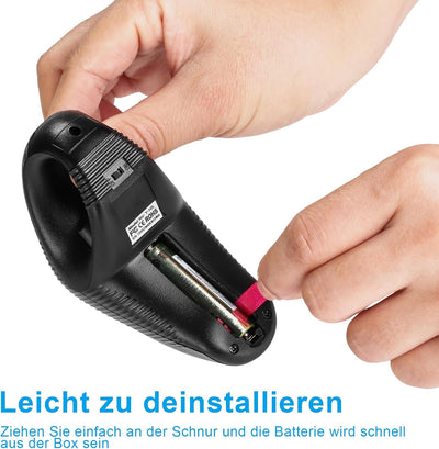 IMAGE Trackball Maus Kabellose USB Hanheld Funkmaus mit Laser für Rechts- oder Linkshänder