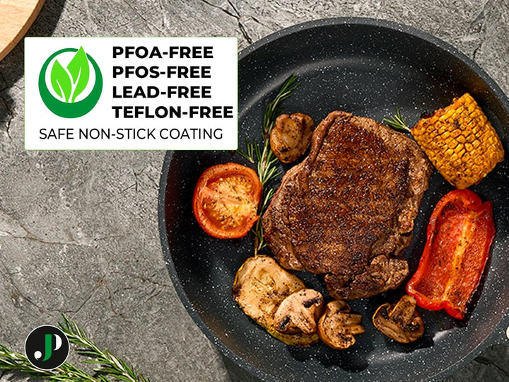 JUST PERFECTO Topfset und Pfannenset Induktion - Pfannenset mit deckel - Pots & Pans sets - töpfe un