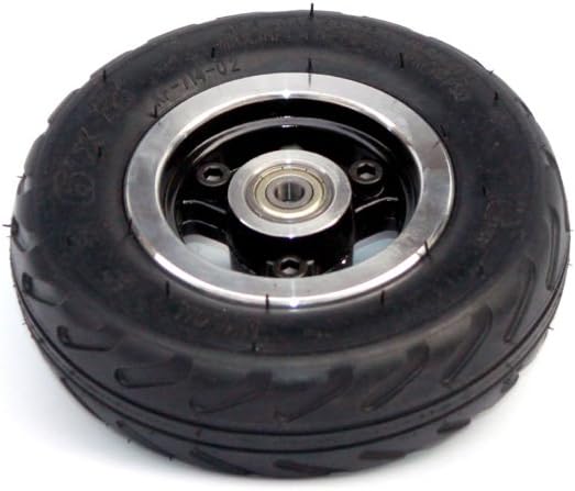 6 Zoll-Rad des elektrischen Roller-Rad-6x2 mit Luft-Reifen oder fester Reifen-Metallnabe mit 608 Lag