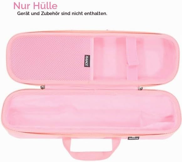 RAIACE Hartschalenkoffer, kompatibel mit Dyson Airstrait-Haarglätter, Reise-Aufbewahrungstasche. (Ve