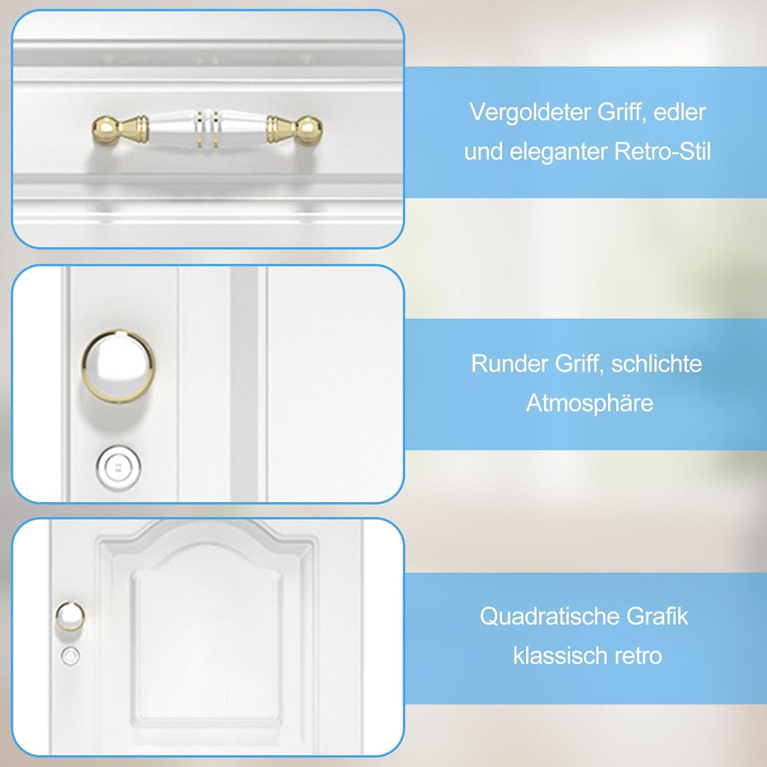 Tresor Safe mit Schlüssel,Zahlenschloss,28L,Digitaler Heimtresor mit Alarmanlage, Digital Geldkasset