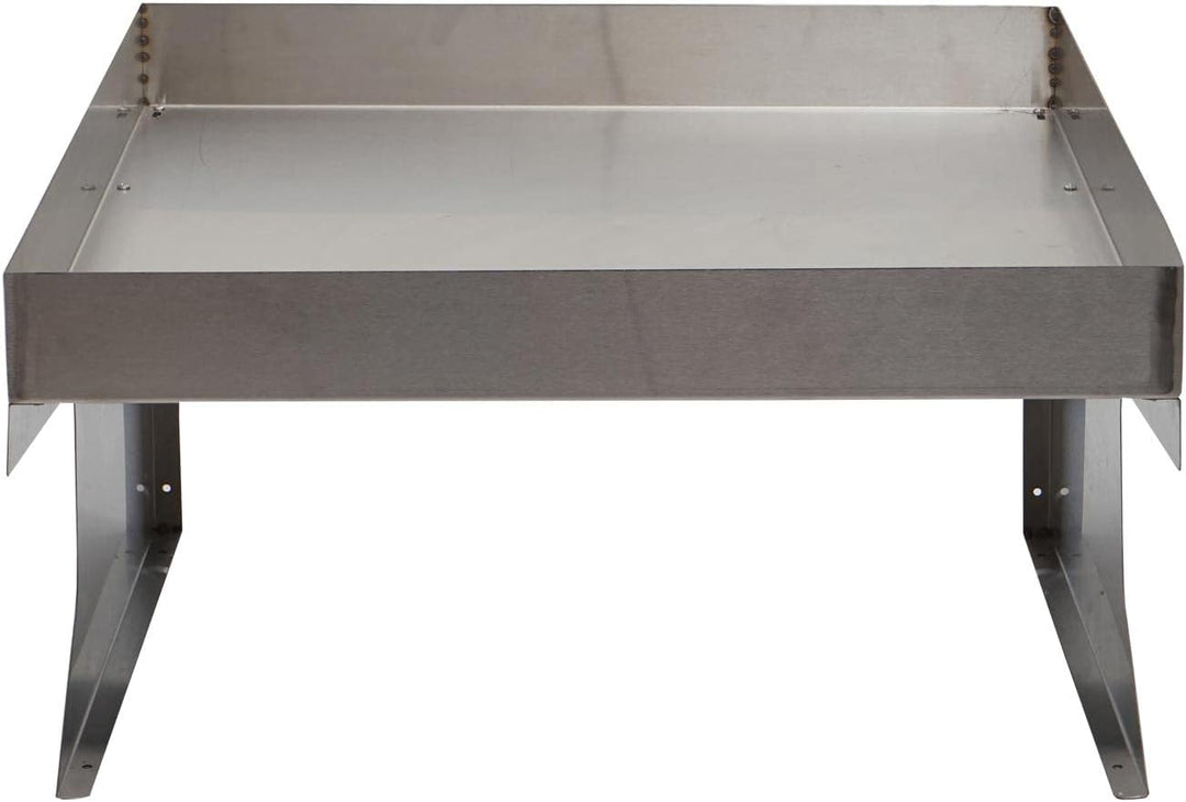 Mähroboter-Garage mit Pflanzkasten HWC-G60, Dach Unterstand für Rasenmäher, Metall 37x60x70cm - Edel