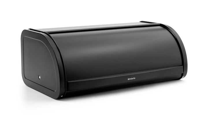 Brabantia Rollbrotkasten, Schwarz Gross Matt Black, Gross Matt Black