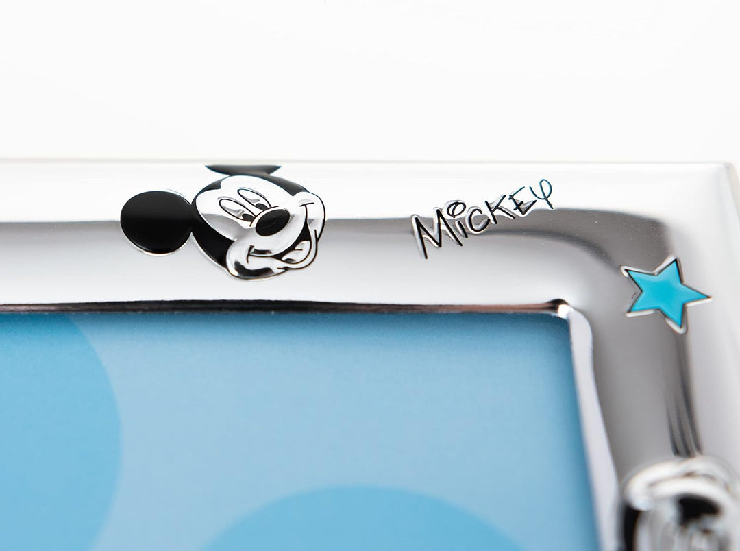 Disney Baby - Bilderrahmen zum Hinstellen - Silber - ideal für den Nachttisch im Kinderzimmer - perf