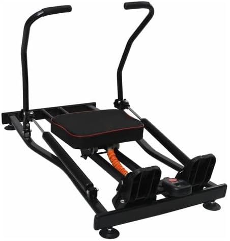 Ffitness FLMD412N Professionelles Rudergerät für Zuhause, hydraulischer Widerstand, Fitness Cardio T