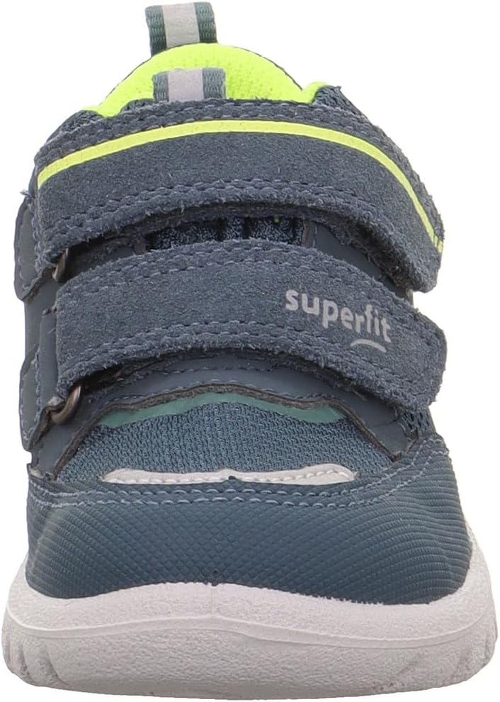 Superfit Jungen SPORT7 MINI leicht gefütterte Gore-Tex Sneaker 20 EU Schmal Blau Gelb 8050, 20 EU Sc