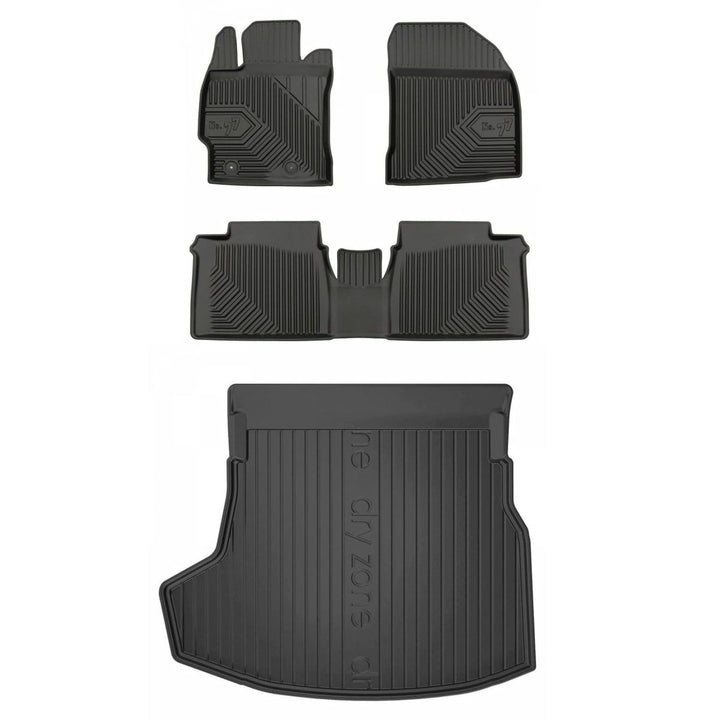 Satz Fussmatten und Gummimatte für Toyota Corolla XI E160 ab 2013