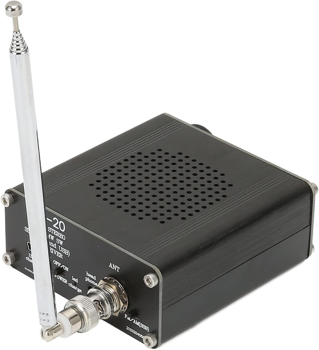 AM FM Kurzwellenradio, MW SW SSB Allband-Funkempfänger Batteriebetriebenes Tragbares Reiseradio für
