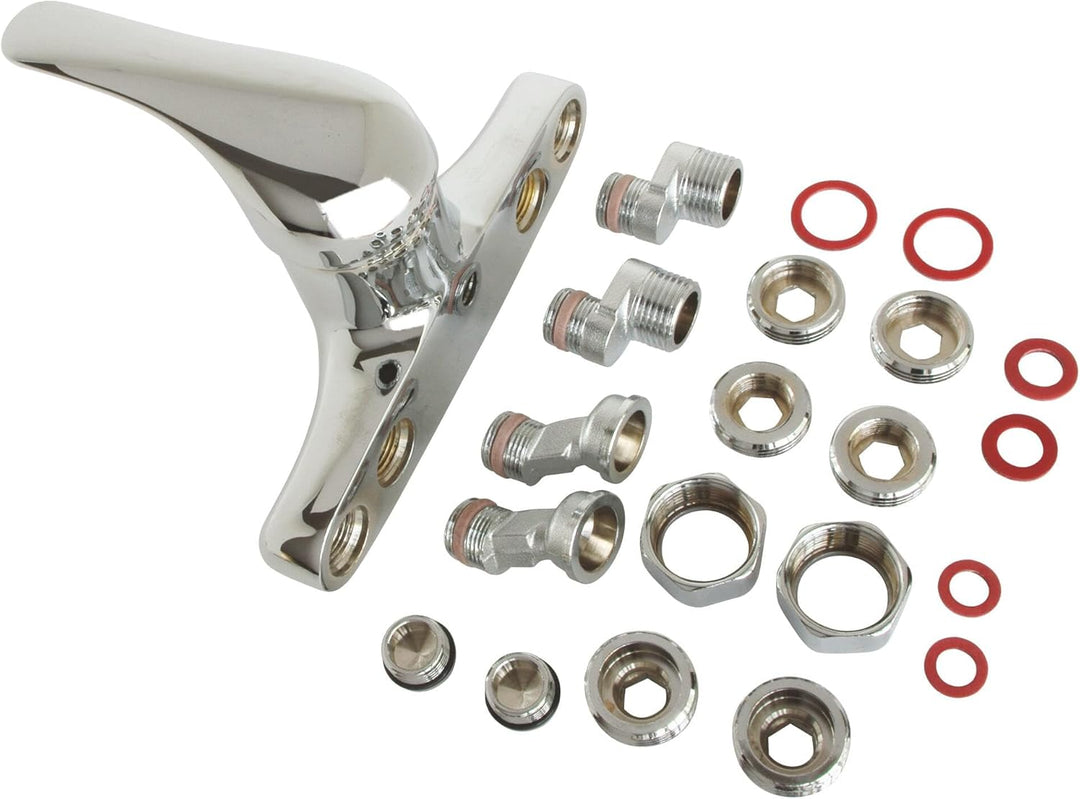 SOMATHERM FOR YOU - Brausearmatur 2 exentrés Armaturen für die Mitte von 55 bis 155 mm veränderliche