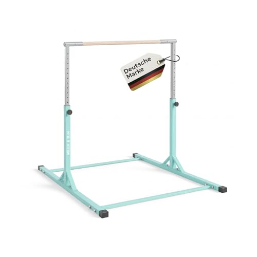 Müller & Blum Premium Turnreck für Kinder, höhenverstellbares Turngerät für Indoor & Outdoor, Turnst