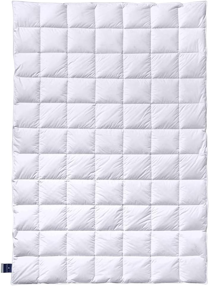 billerbeck Daunendecke Almira® 155 x 200 cm Wärmestufe leicht, besonders weich, waschbar, feuchtigke