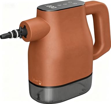 Handdampfreiniger für Zuhause, 15s sofortige Aufheizung mit 400ml Tank &amp; 9 Zubehörteilen – Leichter
