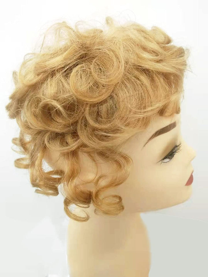 Eree Hair Haarverlängerung, kurz, gelockt, Echthaar, 11,9 x 12,7 cm, gewellt, Echthaar, 25,4 cm, Erd