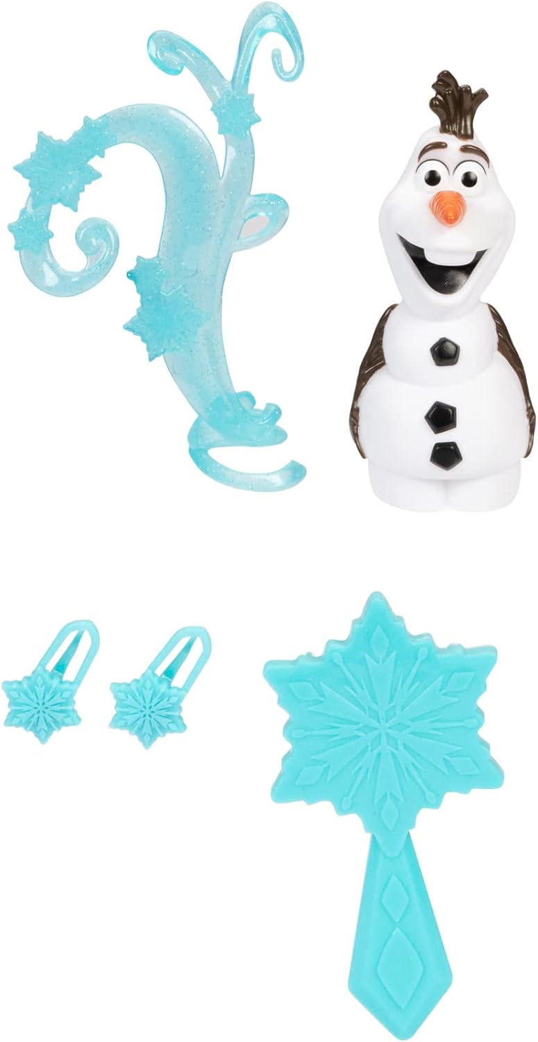Disney Die Eiskönigin - Frozen - Singende ELSA Puppe 35 cm, singt „Let It Go“, inklusive Zubehör für
