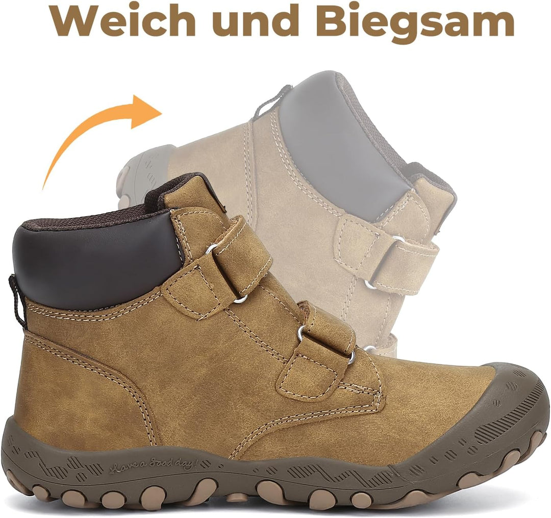 Mishansha Kinder Trekking- & Wanderschuhe Jungen Mädchen Wanderstiefel Outdoor Trekkingschuhe 26 EU