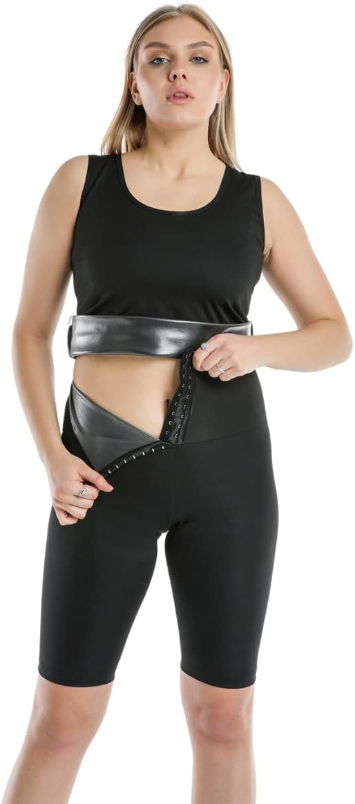 Thermo Leggings abnehmen Jogging | Taillenformer Body Shaper Figurformende Body Shaper Kompressionsl