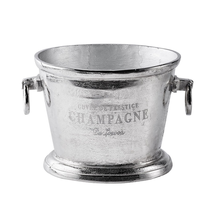 MichaelNoll Champagnerkühler, Weinkühler, Sektkühler, Getränkekühler, Flaschenkühler aus Metall, Alu
