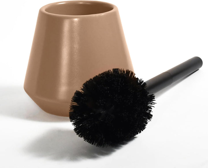 Spirella - WC-Bürste Joshua, aus Steinzeug 13,5 x 38,5 cm, für eine effektive Reinigung, modernes De