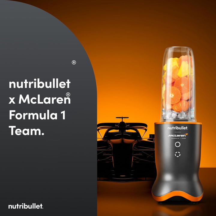 Nutribullet Ultra x McLaren F1 Team - Mixer, Smoothie Maker mit Tritan Bechern 700/900 ml, leise Tec
