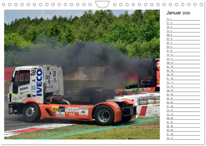 Faszination Motorsport am Nürburgring (Wandkalender 2026 DIN A4 quer), CALVENDO Monatskalender: Acti